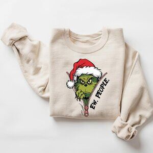 Ew People Sweatshirt, Grinch Sweatshirt, Grinchmas Sweatshirt